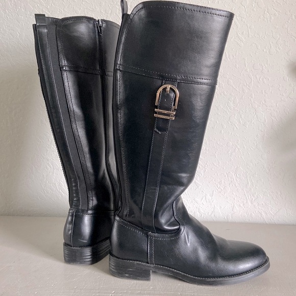 Liz Claiborne Shoes - Liz Claiborne - faux Leather Boots